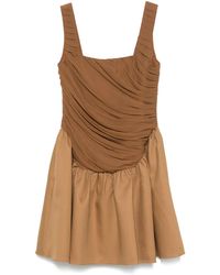 Abadia - Kaya Mini Dress - Lyst