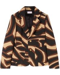 PUCCI - Blazer mit Labirinto-Print - Lyst