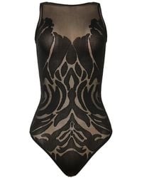 Wolford - Rose Shadow Sleeveless Bodysuit - Lyst