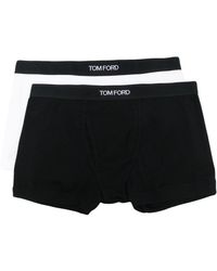 Tom Ford - Logo-Tape Detail Boxers - Lyst