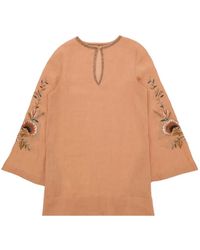 Fortela - Georgie Embroidered Blouse - Lyst
