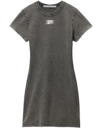 Alexander Wang - Abito Modello T-Shirt Shrunken Mini - Lyst