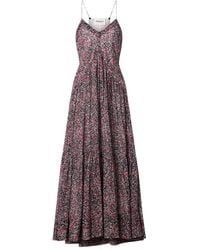 Isabel Marant - Sabba Midikleid Mit Blumenmuster - Lyst