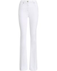 Etro - Embroidered Straight-leg Jeans - Lyst