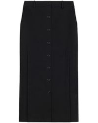 Ports 1961 - Falda con abertura frontal - Lyst