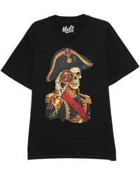 Melt - Graphic-Print Round Neck T-Shirt - Lyst