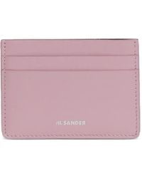 Jil Sander - Logo-Detail Card Holder - Lyst