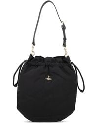 Vivienne Westwood - Drawstring Orb-Motif Shoulder Bag - Lyst