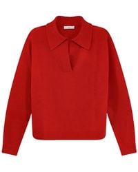 R2W - Alize 7 Polo-Collar Cashmere Sweater - Lyst