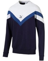 PUMA - Mcs Crew-Neck Sweatshirt - Lyst