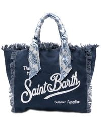 MC2 Saint Barth - Vanity Logo-Print Tote Bag - Lyst
