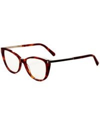 Swarovski - Tortoiseshell-Effect Cat-Eye Glasses - Lyst