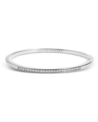 Monica Vinader - Essential Diamond Bangle Bracelet - Lyst