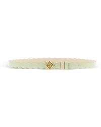 Fendi - Ff Diamonds Reversible Leather Belt - Lyst