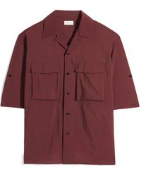 Lemaire - Short Sleeve Utility Shirt - Lyst