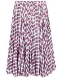 N°21 - Cotton Maxi Skirt - Lyst