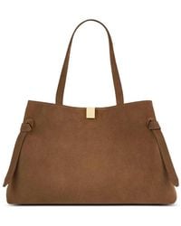Yuzefi - Gyoza Suede Tote Bag - Lyst