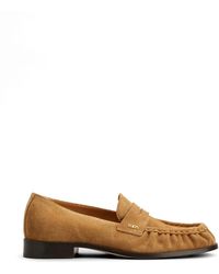 Tod's - Loafer Aus Wildleder Mit Logo - Lyst