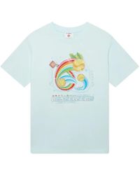 CASABLANCA - T-Shirt Manga Tennis Ball - Lyst