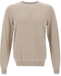 Sun 68 - Jersey de algodón con logo bordado - Lyst
