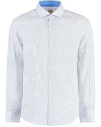BASTONCINO - Micro-pattern Shirt - Lyst