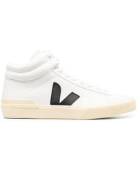 Veja - Zapatillas Altas Con Parche Del Logo - Lyst