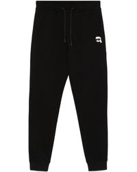 Karl Lagerfeld - Karl Ikon-Patch Track Pants - Lyst