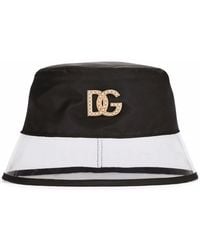 Dolce & Gabbana - Transparent-Brim Bucket Hat - Lyst