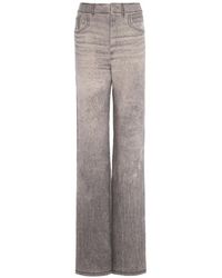 Barrie - Trompe-L'Œil Flared Jeans - Lyst