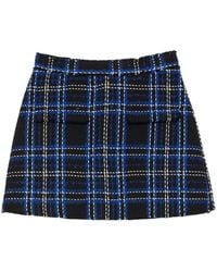 MSGM - Check Shorts - Lyst