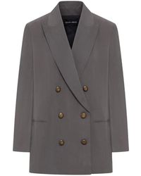 Giorgio Armani - Double-Breasted Blazer - Lyst