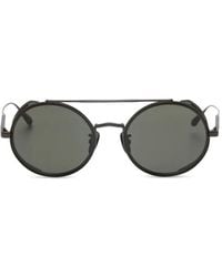 Linda Farrow - Baret Round-Frame Sunglasses - Lyst