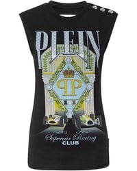 Philipp Plein - Supercar Racing Club Tank Top - Lyst
