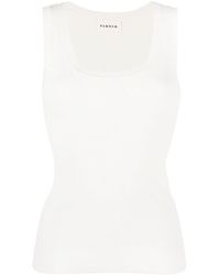 P.A.R.O.S.H. - U-neck Knitted Tank Top - Lyst