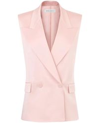 Nina Ricci - Double-Breasted Vest - Lyst