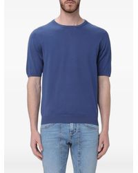 Jeckerson - Short-Sleeve Crew-Neck Sweater - Lyst