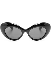 Versace - La Medusa Oval-frame Sunglasses - Lyst