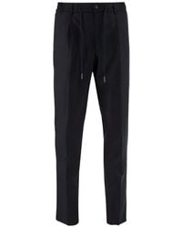 Tagliatore - Drawstring-Waist Trousers - Lyst