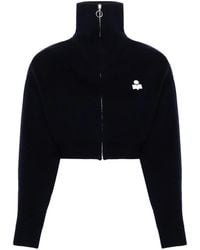 Isabel Marant - Oxane Wool Blend Cardigan - Lyst
