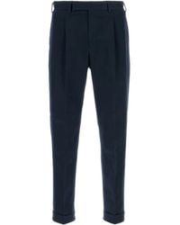 PT Torino - Pleated-Cuffed Trousers - Lyst
