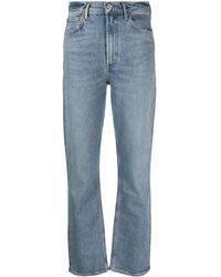 Agolde - Gerade High-Rise-Jeans - Lyst