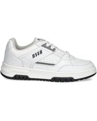 MSGM - Logo-Detail Sneakers - Lyst