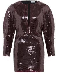 16Arlington - Mitilla Sequinned Mini Dress - Lyst