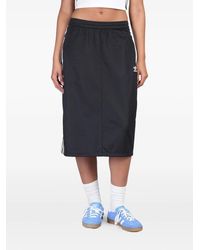 adidas - Cotton-Blend Skirt - Lyst