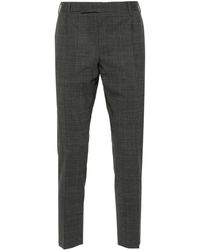 PT Torino - Check-pattern Trousers - Lyst