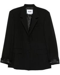 MSGM - Sophisticated Tailored Jacket - Lyst