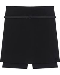 Courreges - Belted Skorts - Lyst