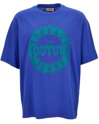 Versace Jeans Couture - Logo-Print T-Shirt - Lyst