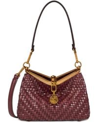 Etro - Small Woven Leather Vela Bag - Lyst