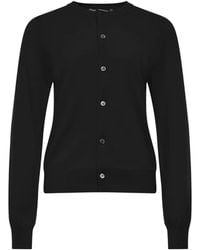Comme des Garçons - Ribbed-Trim Button-Up Cardigan - Lyst